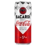 Bacardi & Coca-Cola Mixed Drink Can (250 ml)
